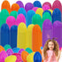 500-Pack 2.25" (500-Pack) The Dreidel Company Fillable Easter Eggs with Hinge Bulk Colorful Bright Plastic Easter Eggs