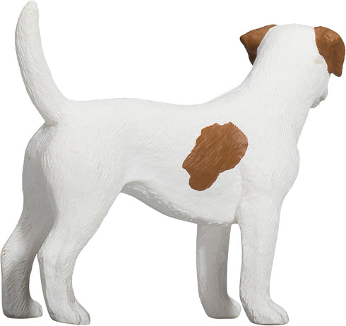 MOJO Jack Russell Terrier Realistic Domesticated Animal Toy Replica, Hand Painted Figurine