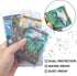 NESSDOVE 1000 (500 500 PCS Toploaders and Panny Sleeves - Premium Hard Plastic Card Protectors, Trading Card