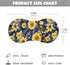 J JOYSAY 22''x11'' 4 Set 2 Pack Sunflowers Daisies Blue Leaves Baby Burp Cloths for Boys Girls Large Cotton Baby Bibs