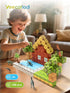 108PCS, 6 3-5, 4-8, Veecafiodi Magnetic Blocks Dinosaur Magnetic Building Blocks with Dinosaur Figures, Magnetic Blocks