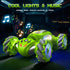 360-degree car,4WD 6-12 Resosese RC Stunt Cars Remote Control Car Double-Sided Driving Flips Rotating Toy All Terrain
