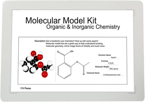 Parco Scientific PCM003, 174PCs Semi-space Molecular Model Kit