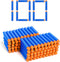 Nerf N Strike Blaster Compatible Dart Bullets, 100 Blue Bullets for All Elite 2.0 Series Blasters