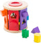 Melissa & Doug Match and Roll Shape Sorter | Classic Wooden Toy for Kids