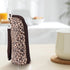 Insulated Waterproof Oxford Cloth Feeding Bottle Pouch with Leopard Print for Travel Nursing Breastmilk Storage Bag
