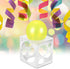 Weewooday 11 Holes Balloon Sizer Box Cube, 2-10 Inch Collapsible Plastic Balloon Size Gauge Tool