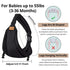 8-35 lbs, Baby Sling Carrier Newborn to Toddler, Lightweight Baby Carrier Sling, Baby Wrap Sling, Baby Hip Seat Carrier