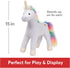GUND Bluebell Rainbow Unicorn Stuffed Animal, Plush Unicorn for Ages 1 and Up, Blue, 15”