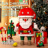 Set, 750 Set Sets 6-12, Christmas Building Blocks Piece Santa Claus Building Block with Christmas Tree and Gift Box