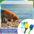 2 Summer Remerry Pcs Beach Sand Remover Brush with Drawstring Bag, Beach Accessories Scrub Brushes for CleaningSoft