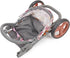 509 3-Wheel 24", 3+ Crew: Melange Flora - Mabelle Doll Jogger Stroller - Accessory for Dolls Up to Large Canopy