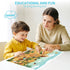 LeafEase 5 40-Pack, 12x18 Inches Disposable Placemats for Baby & Toddler, Place Table Mats Travel Eating Essential