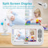 JouSecu 2 4.3" Screen,2-Way Baby Monitor with Cameras, Video Baby Monitor, LCD Split Audio, Crying Detection, Night