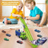 3-5 4-8,Foldable Sets 2.8-Ft 6 3 4 5 6 7 8+ Toddler Car Truck Toys,Car Carrier Truck Toys for Kids Age Car Track