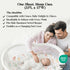 100% 3 Pack (33 20 Inches) Organic Cotton Bassinet Sheets - x Baby Delight - GOTS Certified, Soft Breathable Percale