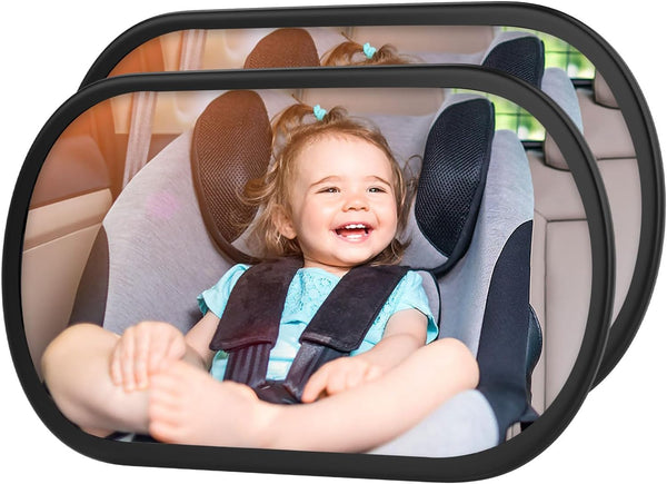 Baby Car Mirror, Safety Car Seat Mirror for Rear Facing Infant, Clear