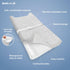 Jool Baby Serenity Soft Changing Pad + Washable Cover, Non-Slip - Fits Standard Changing Tables & Dressers (Wave