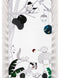 Rookie Humans 100% Cotton Sateen Fitted Crib Sheet: Woodland Dreams. Modern Nursery,