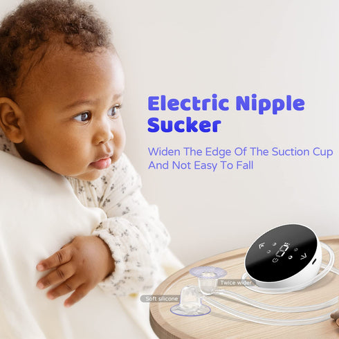 4PCS Electric Nipple Corrector for Flat or Inverted Nipples, Portable Nipple Pump, Inverted Nipple Puller, Rechargeable