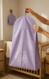 Light Purple Hanging Baby Diaper Caddy Organizer for Changing Station; Baby Nursery Dcor for Girls; Diaper Stacker