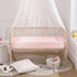 2 52 28 8In) SiinvdaBZX Pcs Satin Crib Sheets for Girls, Silky Soft Crib Fitted Sheets for Standard Crib and Toddler