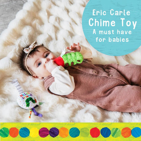 KIDS PREFERRED Eric Carle The Very Hungery Caterpillar Chime and Bell Set for Babies
