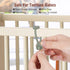 Toy Safety Straps - Adjustable Silicone Pacifier Clips for Strollers, High Chair, Car Seat, 4 Pack