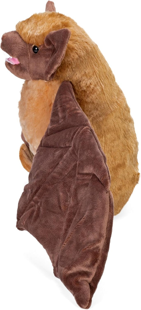 12 Inches,Multi Wild Republic Brown Bat Plush, Stuffed Animal, Plush Toy, Gifts for Kids, Cuddlekins