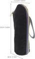 NESTINGHO Portable Bottle Warmer Bag and Insulated Milk Bottle Organizer for Travel with Stroller Hanging Strap