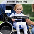 Eiszhjk Stroller Snack Tray Compatible with Evenflo, with Stroller Cup Holder Attachment, Stays in Place Tray