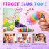 12PCS 3+ Cevioce Easter Basket Stuffers for Kids Slug Fidget Toys Bulk, Easter Gifts for Boy Girl Toddler Sensory