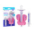 Playhouse MD Medicine Dispenser, Butterfly - Liquid Medication Syringe for Newborns, Infants,