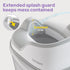 lalalark 3-in-1 Seamless Toddler Potty Training Toilet, Baby Potty Training Seat & Step Stool with TPE Seat, Extended