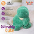 Weighted Dinosaur Stuffed Animal, 20'' Plush Dino for Sensory Needs, 3lbs Weighted Stuffed Animal, Green