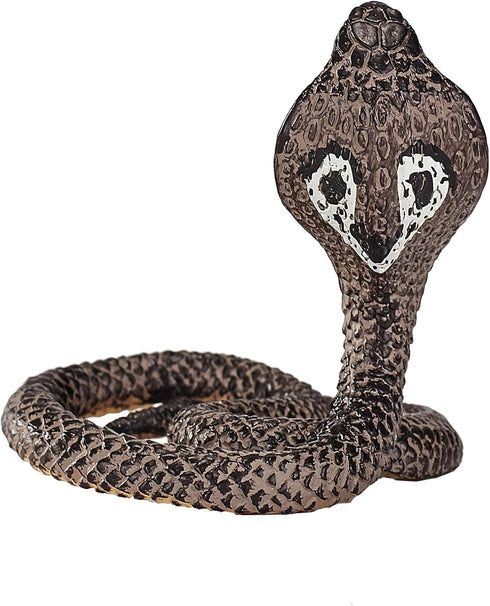 MOJO King Cobra Realistic Hand Painted Toy Figurine, International Wildlife