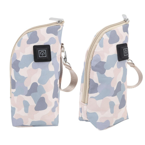 Keenso Bottle Warmer Constant Temperature USB Milk Heat Keeper Warming Bag Easy to Use for Feeding at Night or Going