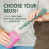 Set, 4 Set Boon Cacti Bottle Cleaning Brush Terracotta , Piece