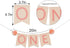 Baby First Birthday Felt Banner - Children's First Year and Baby Bedroom Decoration, High Chair and Birthday Party