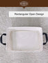 HUNRUNG Cute Rectangle Storage Basket, Canvas Organizer Bin for Pet/Children Toys, Books, Clothes, Rectangle Panda