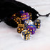 LAMJAM 36 16mm D6 6 Set Pieces Marble Dice Sided Dice Round Corner Board Game Dice for MTG DND Tenzi Farkle Yahtzee