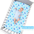 UOMNY Crib Sheet for Baby Boys Shark Fitted Crib Sheets for Standard Crib and Toddler Mattresses Ocean Crib Mattress Sheets for Daycare 52 x 28 Blue by UOMNY