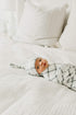 Ledger Design Large Baby Swaddle Blanket in Premium Knit
