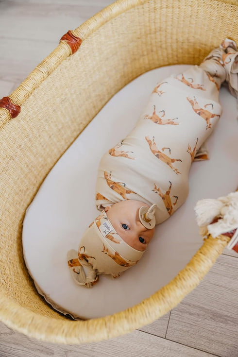 Swift Large Knit Baby Swaddle Blanket - Premium Receiving Blanket
