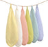 MUKIN Baby Washcloths, Soft Absorbent Cotton Burp Cloths, Burping Cloth for Newborn