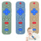 3 Pack Baby Teething Toys, Silicone TV Remote Control Shape Teethers for 0-24 Months, BPA Free Chew Toys
