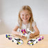 2-Pack, 3-12 Magnetic Collision Transforming Unicorn Car Toys Transformer Cars that Crash into a Unicorn, Gift