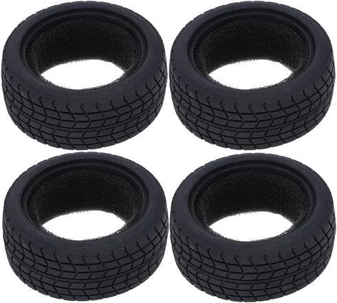 4PCS RC Car Tires for 1:10 HSP Tamiya HPI Kyosho On-Road Touring Cars