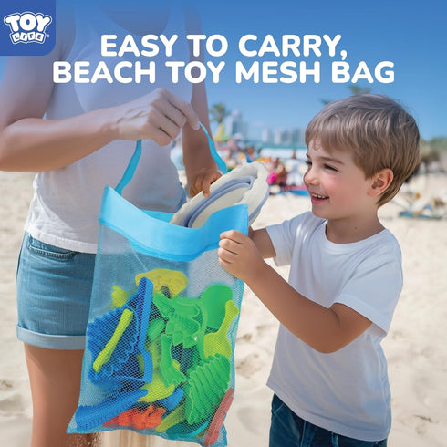 30 4-8 Summer, TOY Life Pcs Dinosaur Fossil Beach Toys for Kids Ages Collapsible Sand Toys with Dinosaur Toys Silicone