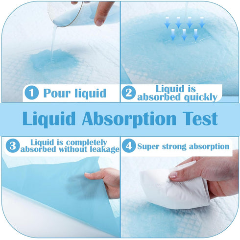 CACASO 50 Pack Pads,18 x24 Disposable Changing in in Baby Disposable Underpads,Absorbent Incontinence Pee